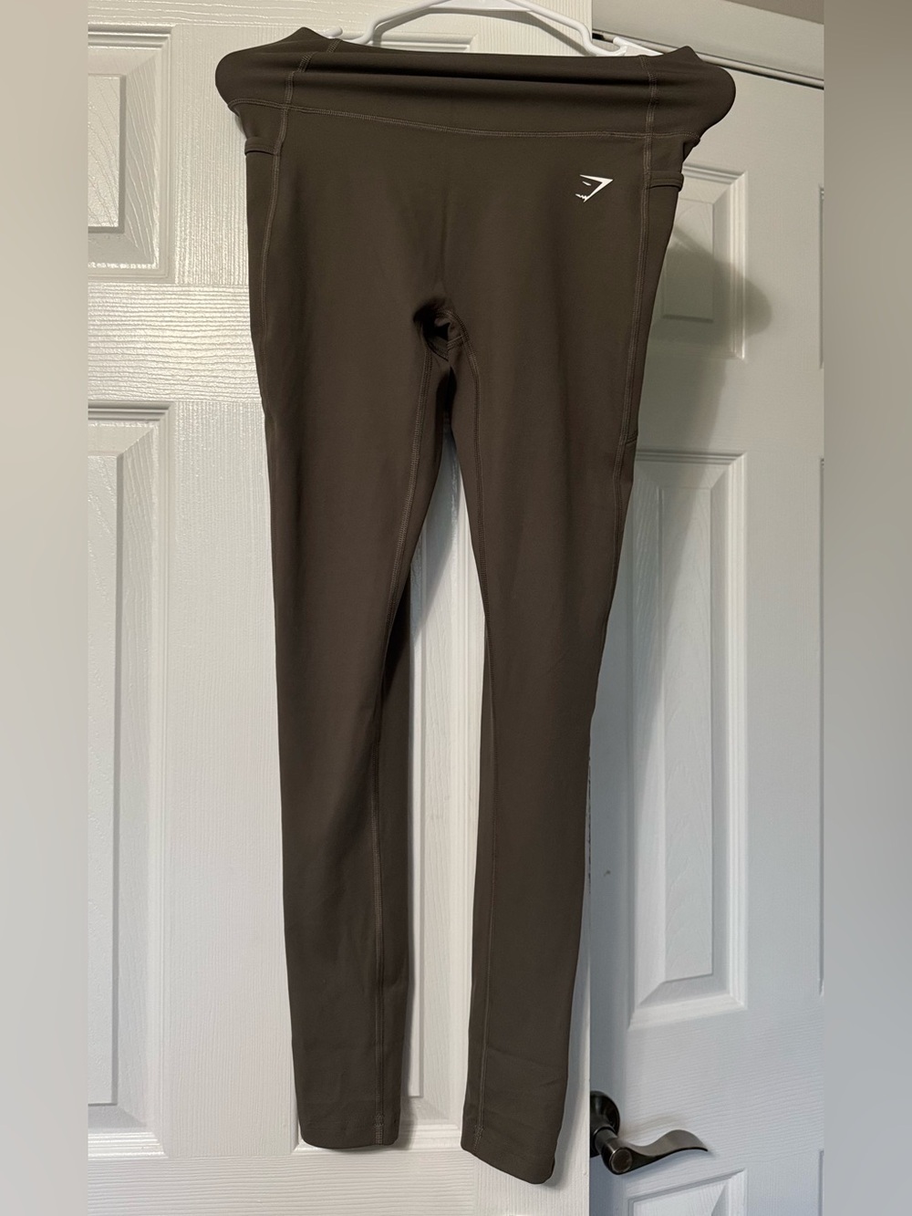 Gymshark Olive-Green High-Waist Leggings